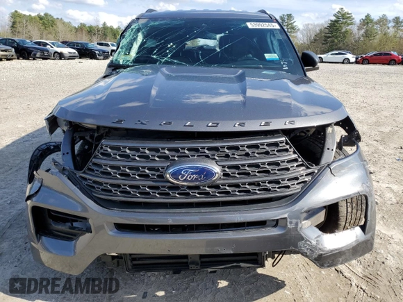 2021 Ford Explorer XLT with VIN 1FMSK8DHXMGB38042, listed as a Copart auction lot 53992545 with 41,020 mi miles and Clean Title. Bid and sale history available at carsss.com. Image 5.