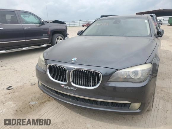 2012 BMW 7 Series 750Li with VIN WBAKB8C59CC962970, listed as a Copart auction lot 54011145 with 111,007 mi miles and Clean Title. Bid and sale history available at carsss.com. Image 5.