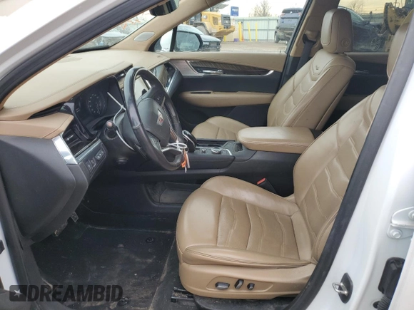 2022 Cadillac XT6 Premium Luxury with VIN 1GYKPFRS2NZ120147, listed as a Copart auction lot 49047855 with 59,691 mi miles and Salvage Title. Bid and sale history available at carsss.com. Image 7.
