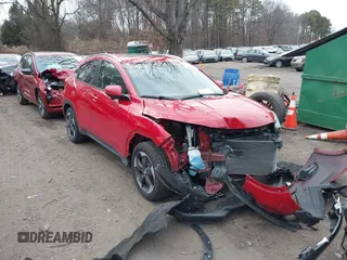 2018 Honda HR-V EX-L Navi with VIN 3CZRU6H71JM705754, listed as a IAAI auction lot 41773934 with 68,879 mi miles. Bid and sale history available at carsss.com. Image 1.