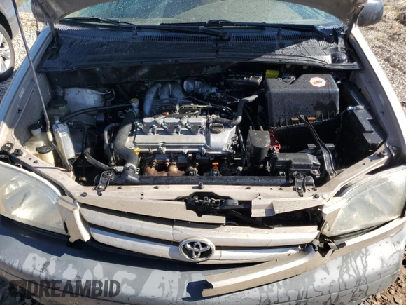 2001 Toyota Sienna CE with VIN 4T3ZF19C61U356216, listed as a Copart auction lot 57898384 with 0 mi miles and Salvage Title. Bid and sale history available at carsss.com. Image 12.
