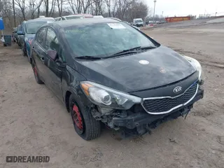 2016 Kia Forte LX with VIN KNAFK4A66G5550487, listed as a IAAI auction lot 41709092 with 139,609 mi miles. Bid and sale history available at carsss.com. Image 1.