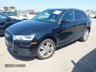 2017 Audi Q3 Premium with VIN WA1BCCFS5HR010731, listed as a IAAI auction lot 42211073 with 67,383 mi miles and . Bid and sale history available at DreamBid. Image 2.