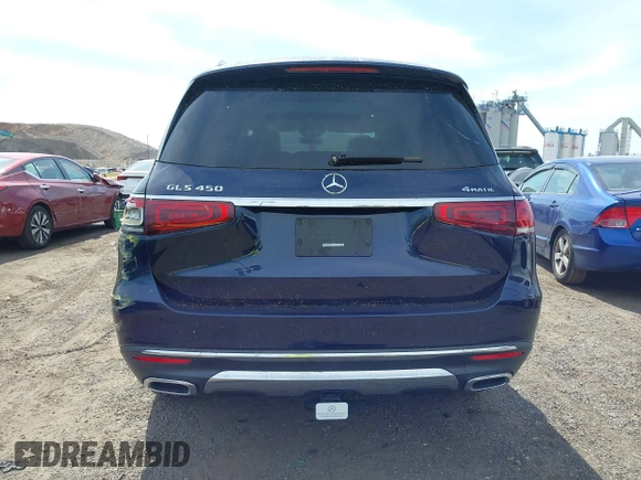 2020 Mercedes-Benz GLS 450 with VIN 4JGFF5KE9LA161262, listed as a IAAI auction lot 42149714 with 41,486 mi miles and . Bid and sale history available at DreamBid. Image 16.