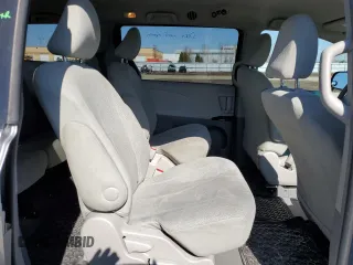 2014 Toyota Sienna L with VIN 5TDZK3DC9ES476369, listed as a Copart auction lot 48244165 with 123,574 mi miles and Salvage Title. Bid and sale history available at carsss.com. Image 11.