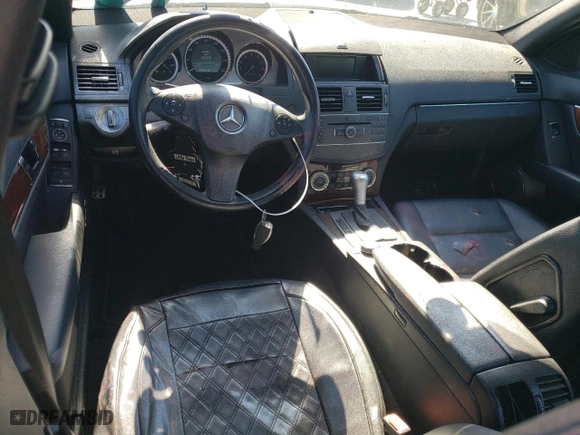 2011 Mercedes-Benz C-Class C 300 Sport with VIN WDDGF5EBXBA524182, listed as a Copart auction lot 49422095 with 251,525 mi miles and Salvage Title. Bid and sale history available at carsss.com. Image 8.