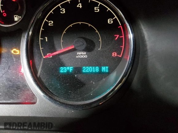 2010 Chevrolet Cobalt 1LT with VIN 1G1AD1F55A7143335, listed as a Copart auction lot 45366175 with 22,018 mi miles and Salvage Title. Bid and sale history available at DreamBid. Image 9.