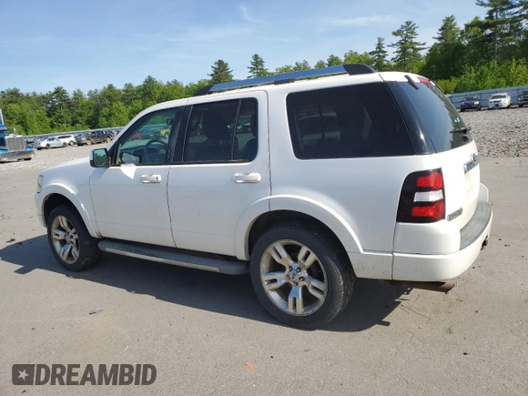 2010 Ford Explorer Limited with VIN 1FMEU8FE3AUA91069, listed as a Copart auction lot 58423455 with 203,078 mi miles and Salvage title. Bid and sale history available at DreamBid. Image 2.