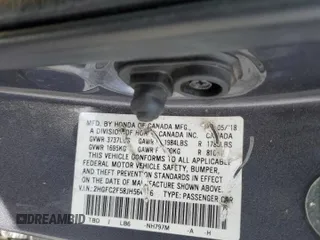 2018 Honda Civic LX with VIN 2HGFC2F58JH564476, listed as a Copart auction lot 49148625 with 83,861 mi miles and Salvage Title. Bid and sale history available at DreamBid. Image 13.