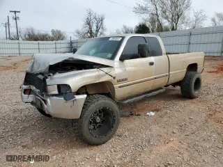 2001 Dodge Ram 2500 with VIN 3B7KF23651G183525, listed as a Copart auction lot 49640645 with 0 mi miles and Salvage Title. Bid and sale history available at carsss.com. Image 1.