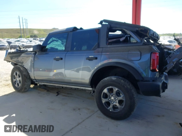 2024 Ford Bronco Big Bend with VIN 1FMDE7BHXRLB02931, listed as a IAAI auction lot 41797355 with 2,582 mi miles and . Bid and sale history available at DreamBid. Image 15.