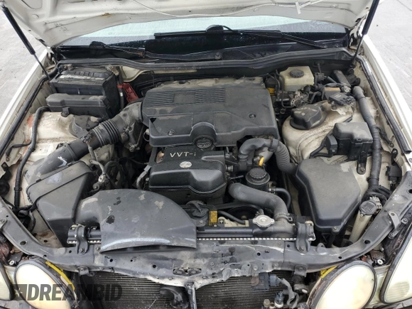 2001 Lexus GS 300 z VIN JT8BD69S010129277, wystawiony jako Copart lot #55432805 z przebiegiem 243 338 mil mil oraz Szkody całkowita. Historia ofert i sprzedaży dostępna na DreamBid. Obrazek 11.