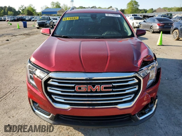 2024 GMC Terrain SLT z VIN 3GKALVEG9RL382709, wystawiony jako Copart lot #52175395 z przebiegiem 7 535 mil mil oraz Szkoda całkowita • Salvage title. Historia ofert i sprzedaży dostępna na DreamBid. Obrazek 5.