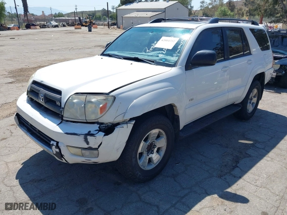 2003 Toyota 4Runner SR5 with VIN JTEZT14R830013883, listed as a IAAI auction lot 42004352 with 206,730 mi miles. Bid and sale history available at carsss.com. Image 2.