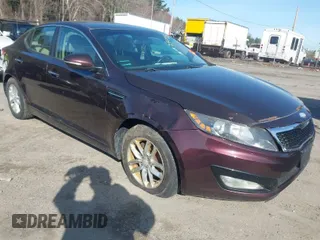 2013 Kia Optima LX with VIN 5XXGM4A78DG193265, listed as a IAAI auction lot 41940958 with 108,284 mi miles. Bid and sale history available at carsss.com. Image 1.