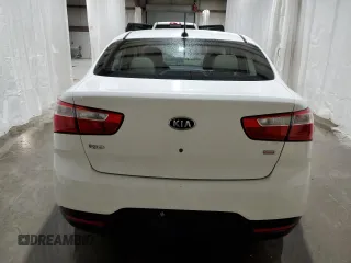 2012 Kia Rio LX with VIN KNADM4A30C6061014, listed as a Copart auction lot 50770005 with 91,472 mi miles and Salvage Title. Bid and sale history available at carsss.com. Image 6.