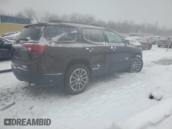 2017 GMC Acadia SLT with VIN 1GKKNVLS8HZ218526, listed as a Copart auction lot 88304715 with 58,880 mi miles and Salvage Title. Bid and sale history available at carsss.com. Image 3.