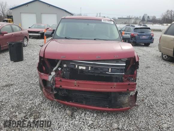 2019 Ford Flex SEL with VIN 2FMHK6C82KBA03013, listed as a Copart auction lot 44572885 with 100,446 mi miles and Salvage Title. Bid and sale history available at carsss.com. Image 5.
