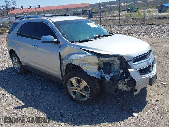 2014 Chevrolet Equinox LTZ with VIN 2GNFLHE34E6165171, listed as a IAAI auction lot 41951106 with 115,191 mi miles. Bid and sale history available at carsss.com. Image 1.