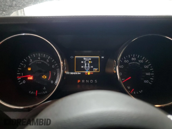 2016 Ford Mustang V6 with VIN 1FA6P8AMXG5266330, listed as a Copart auction lot 59656845 with 192,429 mi miles and Salvage title. Bid and sale history available at DreamBid. Image 9.