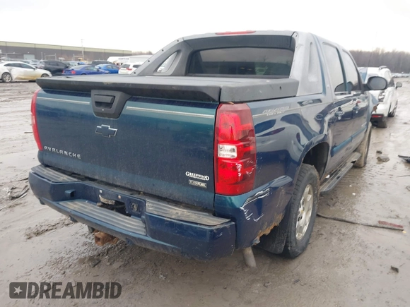 2007 Chevrolet Avalanche 3LT z VIN 3GNFK12307G150155, wystawiony jako IAAI lot #41637680 z przebiegiem Nie podano mil oraz . Historia ofert i sprzedaży dostępna na DreamBid. Obrazek 4.