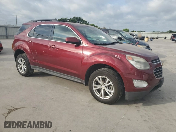 2016 Chevrolet Equinox LT with VIN 2GNALCEK5G6307146, listed as a Copart auction lot 52997995 with Not Provided miles and Salvage Title. Bid and sale history available at carsss.com. Image 4.
