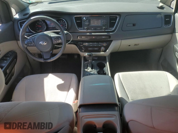 2016 Kia Sedona LX with VIN KNDMB5C16G6165913, listed as a Copart auction lot 73969764 with 163,481 mi miles and Salvage Title. Bid and sale history available at carsss.com. Image 8.