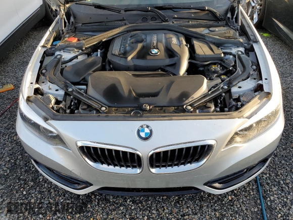2018 BMW 2 Series 230i with VIN WBA2M7C53JVD51518, listed as a Copart auction lot 74461374 with 0 mi miles and Non Repairable. Bid and sale history available at carsss.com. Image 12.
