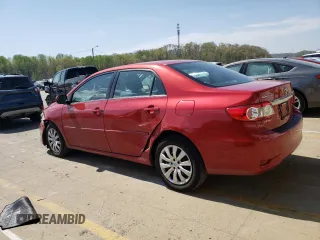 2013 Toyota Corolla L with VIN 2T1BU4EE1DC967124, listed as a Copart auction lot 52697915 with 206,278 mi miles and Salvage Title. Bid and sale history available at DreamBid. Image 2.