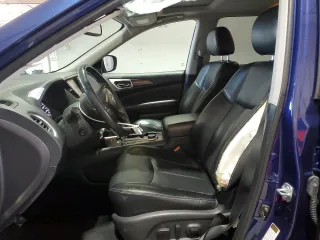 2017 Nissan Pathfinder SL with VIN 5N1DR2MM5HC627668, listed as a Copart auction lot 51353145 with 84,129 mi miles and Salvage Title. Bid and sale history available at carsss.com. Image 7.