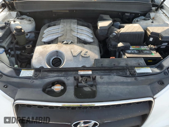 2007 Hyundai Santa Fe SE with VIN 5NMSH13E67H098444, listed as a Copart auction lot 57073465 with 158,306 mi miles and Salvage title. Bid and sale history available at DreamBid. Image 12.