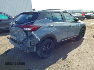 2023 Nissan Kicks SR with VIN 3N1CP5DV3PL505770, listed as a IAAI auction lot 41301806 with 44,798 mi miles. Bid and sale history available at carsss.com. Image 4.