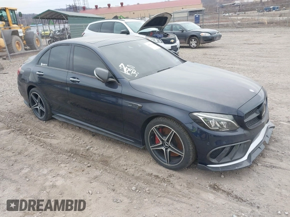2017 Mercedes-Benz C 43 AMG with VIN 55SWF6EB6HU215481, listed as a IAAI auction lot 41920181 with 105,493 mi miles and . Bid and sale history available at DreamBid. Image 1.