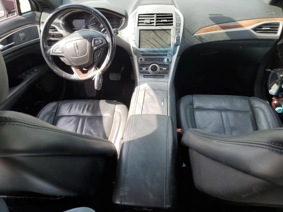 2017 Lincoln MKZ Hybrid Reserve with VIN 3LN6L5MU4HR636584, listed as a Copart auction lot 47439115 with 93,132 mi miles and Salvage Title. Bid and sale history available at carsss.com. Image 8.