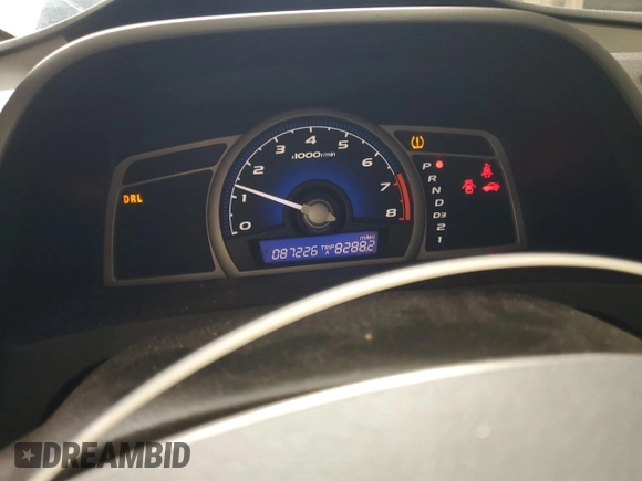 2008 Honda Civic Cpe EX-L with VIN 2HGFG12948H563391, listed as a Copart auction lot 68300774 with 87,226 mi miles and Salvage Title. Bid and sale history available at carsss.com. Image 9.