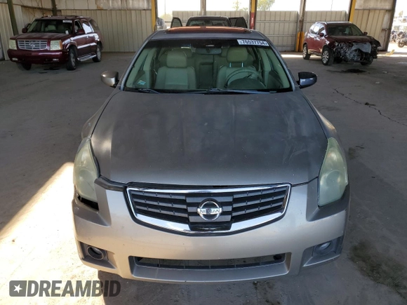 2008 Nissan Maxima 3.5 SE with VIN 1N4BA41E68C816024, listed as a Copart auction lot 76537754 with 160,385 mi miles and Salvage Title. Bid and sale history available at carsss.com. Image 5.