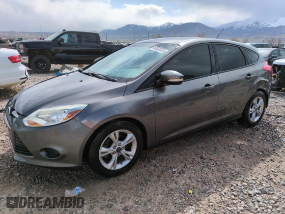 2013 Ford Focus SE with VIN 1FADP3K26DL298304, listed as a Copart auction lot 50929355 with 117,675 mi miles and Salvage Title. Bid and sale history available at carsss.com. Image 1.