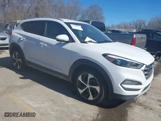 2017 Hyundai Tucson Sport with VIN KM8J3CA24HU278235, listed as a IAAI auction lot 41687041 with 117,838 mi miles. Bid and sale history available at carsss.com. Image 1.