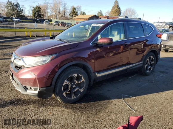 2017 Honda CR-V Touring with VIN 2HKRW2H9XHH655902, listed as a Copart auction lot 46058135 with 111,266 mi miles and Clean Title. Bid and sale history available at carsss.com. Image 1.