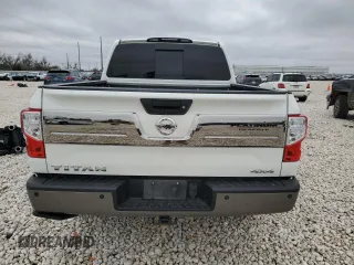 2017 Nissan Titan Platinum Reserve z VIN 1N6AA1E56HN542534, wystawiony jako Copart lot #44550645 z przebiegiem Nie podano mil oraz Szkoda całkowita • Salvage title. Historia ofert i sprzedaży dostępna na DreamBid. Obrazek 6.