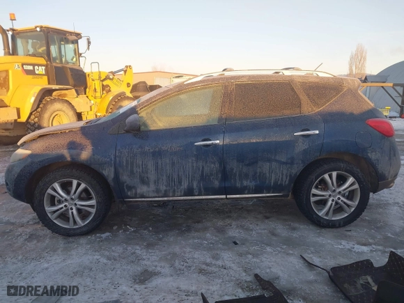 2009 Nissan Murano SL with VIN JN8AZ18W19W154448, listed as a IAAI auction lot 41396575 with 192,985 mi miles. Bid and sale history available at carsss.com. Image 14.