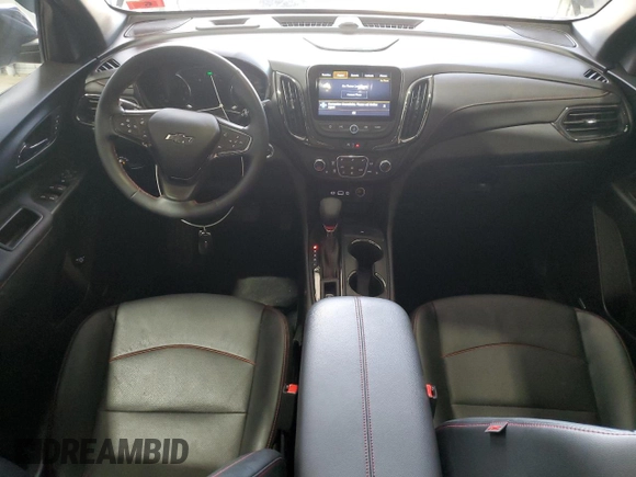 2023 Chevrolet Equinox RS with VIN 3GNAXWEG2PS109062, listed as a Copart auction lot 52000405 with 20,879 mi miles and Salvage title. Bid and sale history available at DreamBid. Image 8.
