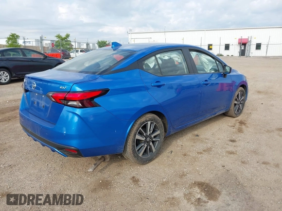 2021 Nissan Versa SV with VIN 3N1CN8EV0ML831074, listed as a IAAI auction lot 42203487 with 83,115 mi miles and . Bid and sale history available at DreamBid. Image 4.