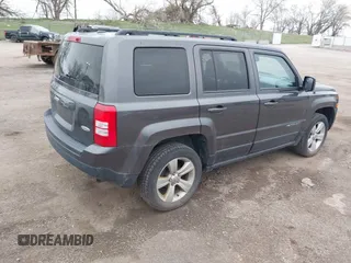 2016 Jeep Patriot High Altitude Edition with VIN 1C4NJRFB4GD617114, listed as a IAAI auction lot 42036037 with 106,205 mi miles. Bid and sale history available at carsss.com. Image 4.