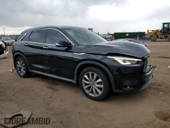2019 Infiniti QX50 Essential z VIN 3PCAJ5M33KF107793, wystawiony jako Copart lot #57176435 z przebiegiem 77 232 mil mil oraz Szkoda całkowita • Salvage title. Historia ofert i sprzedaży dostępna na DreamBid. Obrazek 4.