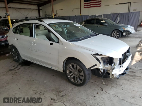 2013 Subaru Impreza Special Sports Premium with VIN JF1GPAL65DH200921, listed as a Copart auction lot 60125315 with 104,856 mi miles and Salvage title. Bid and sale history available at DreamBid. Image 4.