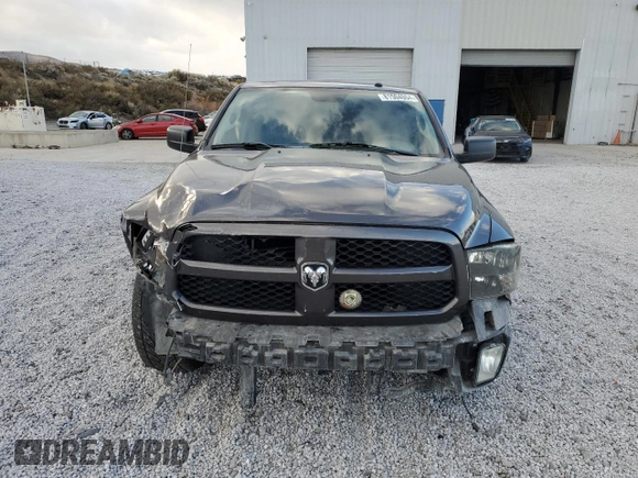 2018 Ram 1500 Express with VIN 3C6JR6AT4JG250464, listed as a Copart auction lot 81504004 with 44,810 mi miles and Salvage title. Bid and sale history available at DreamBid. Image 5.