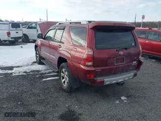 2005 Toyota 4Runner SR5 with VIN JTEBU14R458039545, listed as a IAAI auction lot 41436857 with 225,110 mi miles. Bid and sale history available at carsss.com. Image 3.