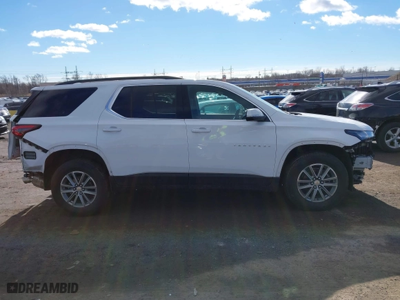 2023 Chevrolet Traverse LT Cloth with VIN 1GNEVGKW3PJ224425, listed as a IAAI auction lot 41462216 with 18,808 mi miles. Bid and sale history available at carsss.com. Image 13.