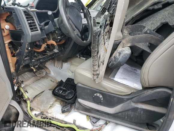 2019 Ford F-250 XL with VIN 1FDBF2B61KEF04613, listed as a Copart auction lot 53239515 with Not provided miles and Salvage title. Bid and sale history available at DreamBid. Image 7.